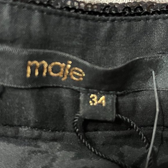 Maje Sequin Party Pants (NWT) - Picture 12 of 16